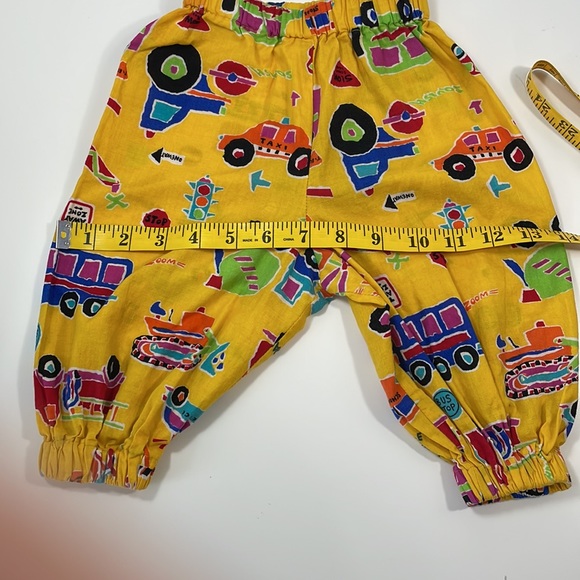 Adorable vintage, pop art baby pants 🥰, size approx. 6 M - Picture 9 of 9